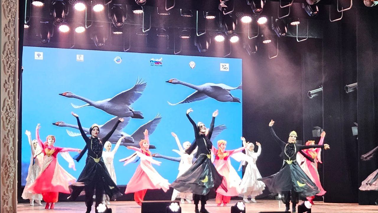 «Казан» бию ансамбле дусларын кабул итте