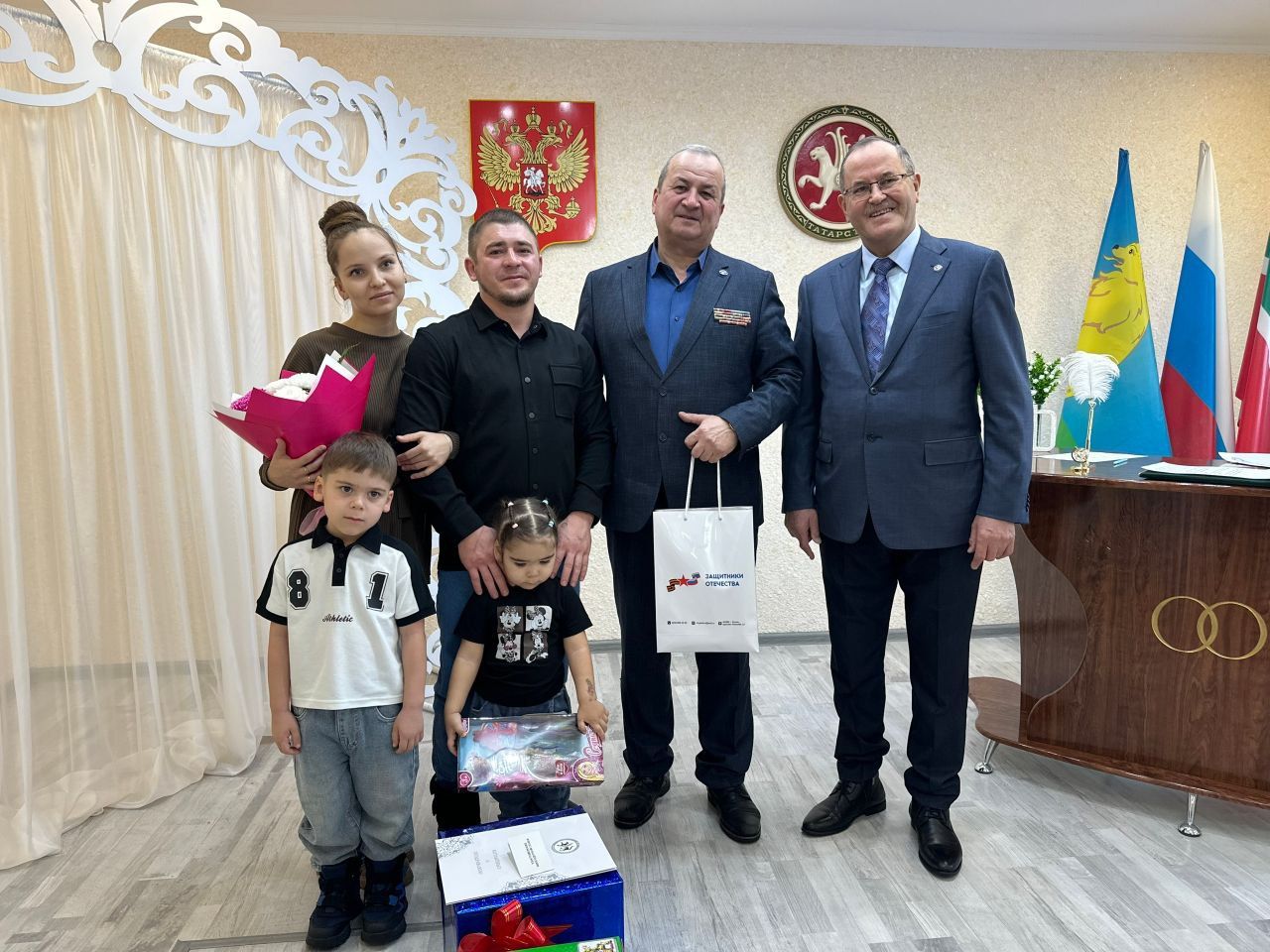 СВОдан вакытлыча ялга кайткан Балтач егетенең өченче баласы туган