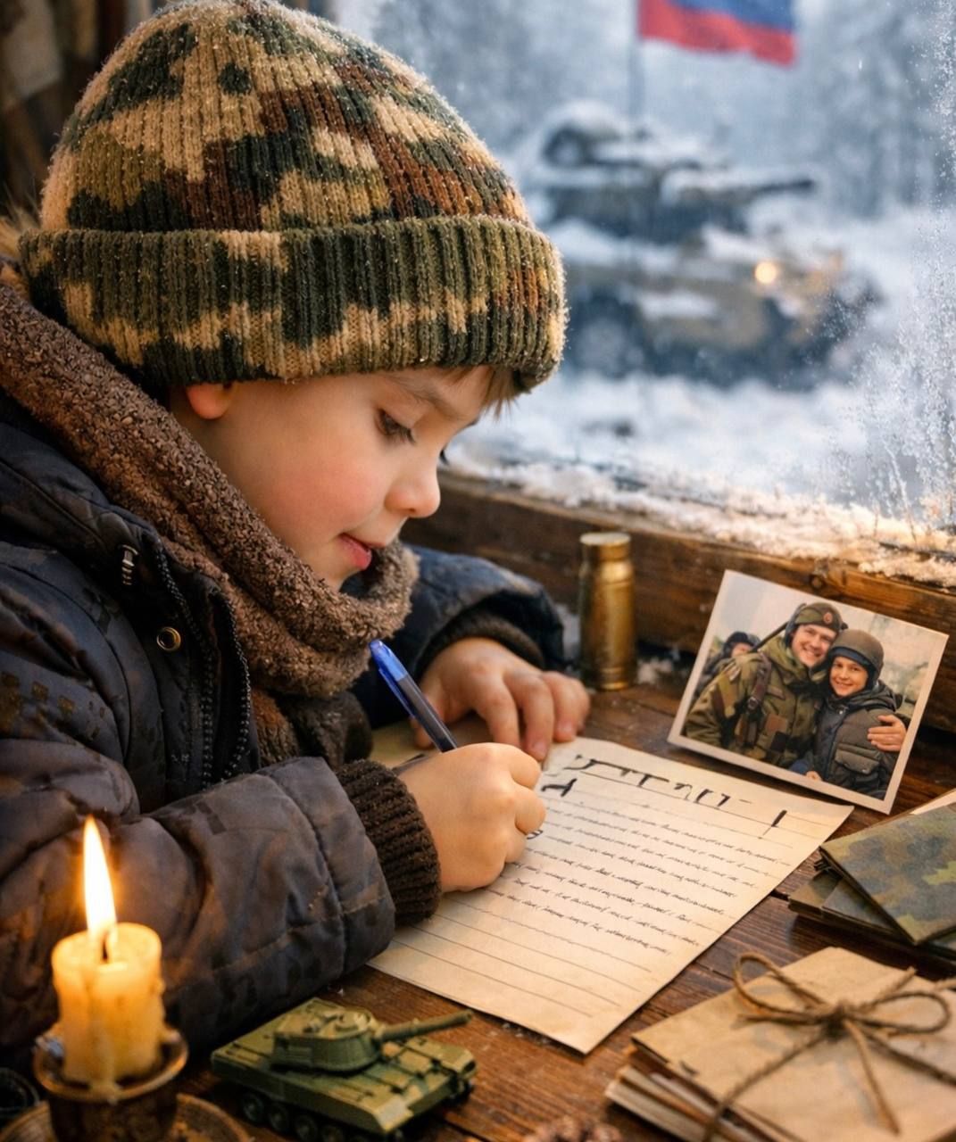 СВОдагы иргә улының хаты: «Башкалар әтиләрен котлаганда, мин сиңа бүләк бирә алмыйм инде»