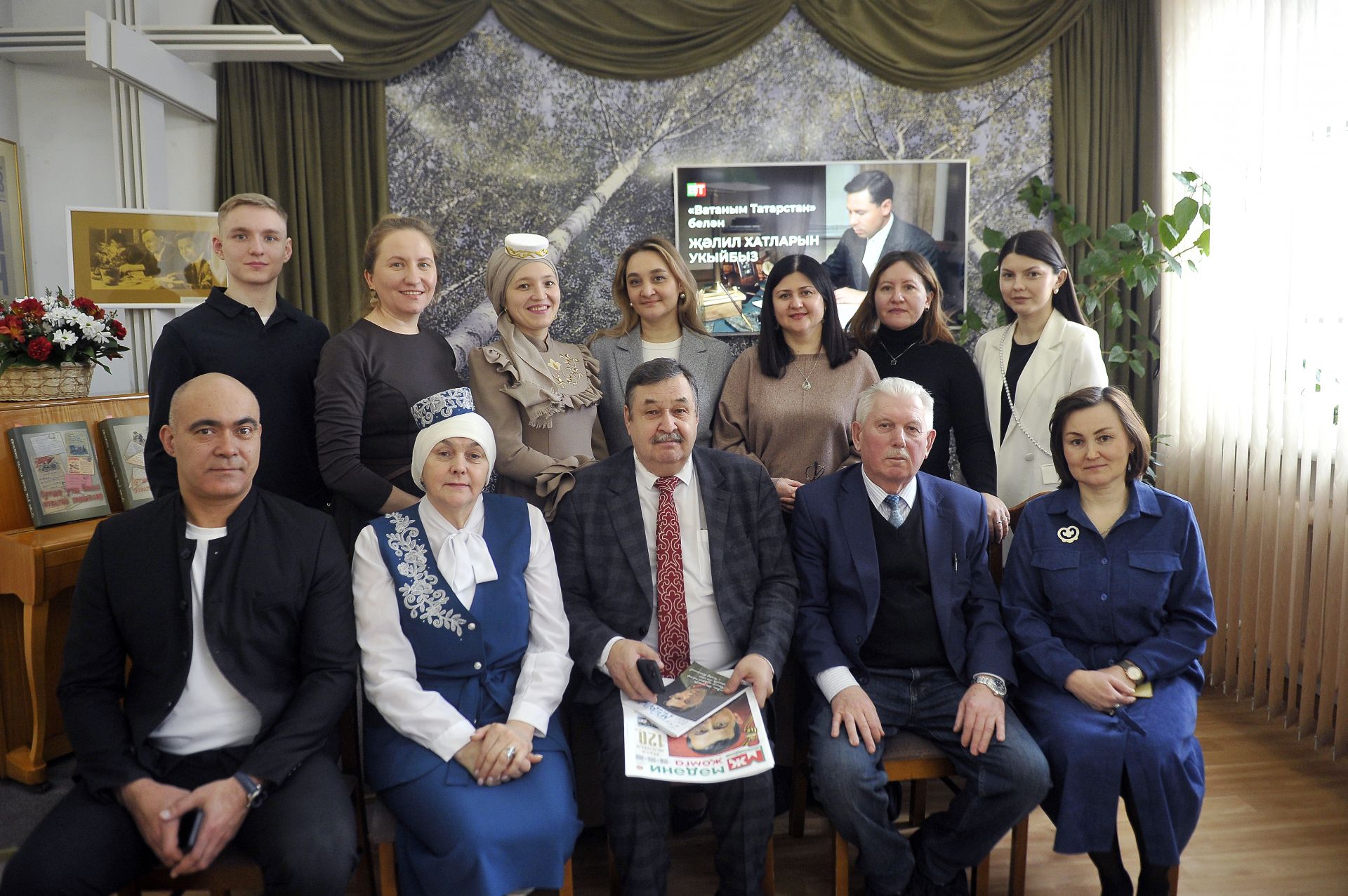 Хатлар аша Җәлил дәшә