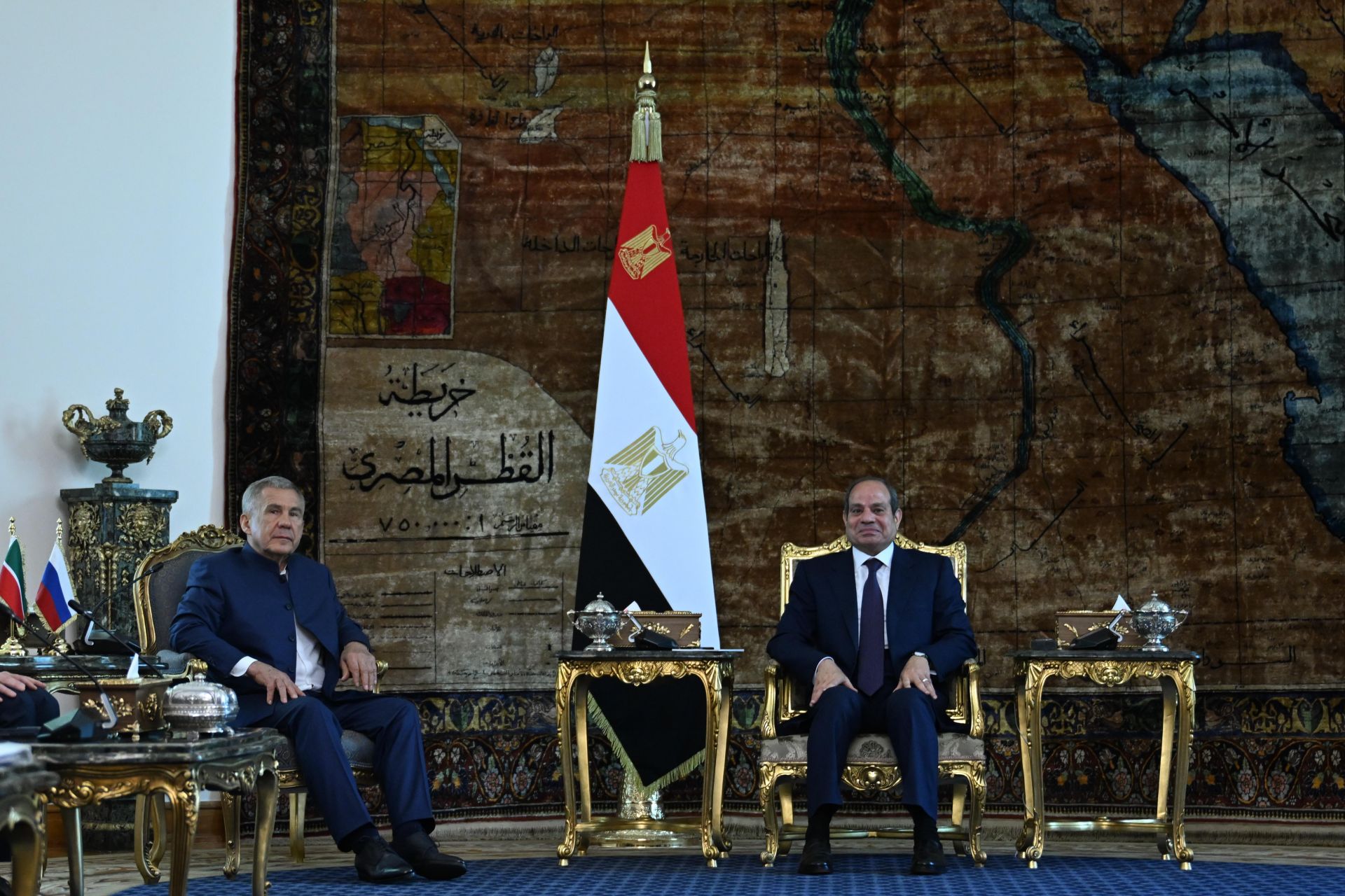 Рөстәм Миңнеханов Мисыр җитәкчеләре белән очрашты