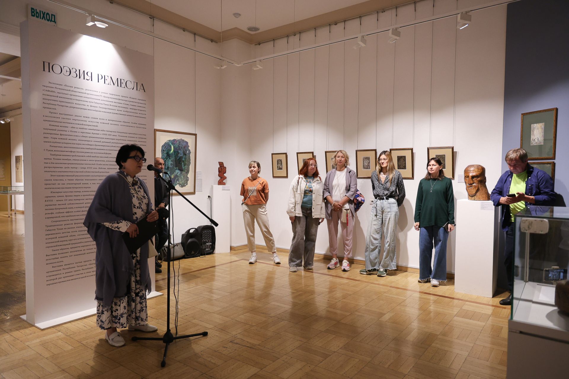 Тукайны илһамландырган дөнья: «Хәзинә»дә «Һөнәрчелек шигърияте» күргәзмәсе ачылды