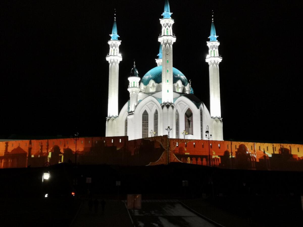 Казан Кремле диварларында уникаль виртуаль тамаша (ФОТОРЕПОРТАЖ)