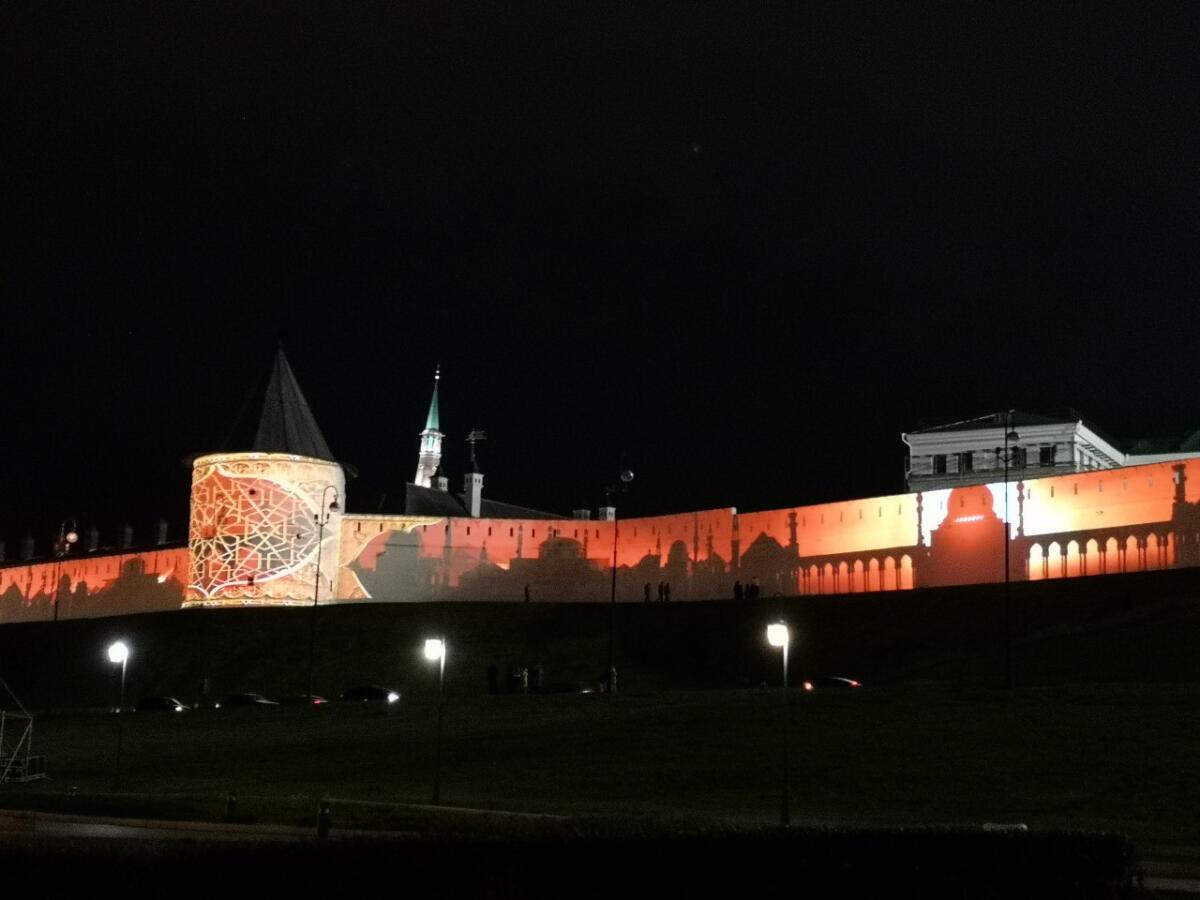 Казан Кремле диварларында уникаль виртуаль тамаша (ФОТОРЕПОРТАЖ)