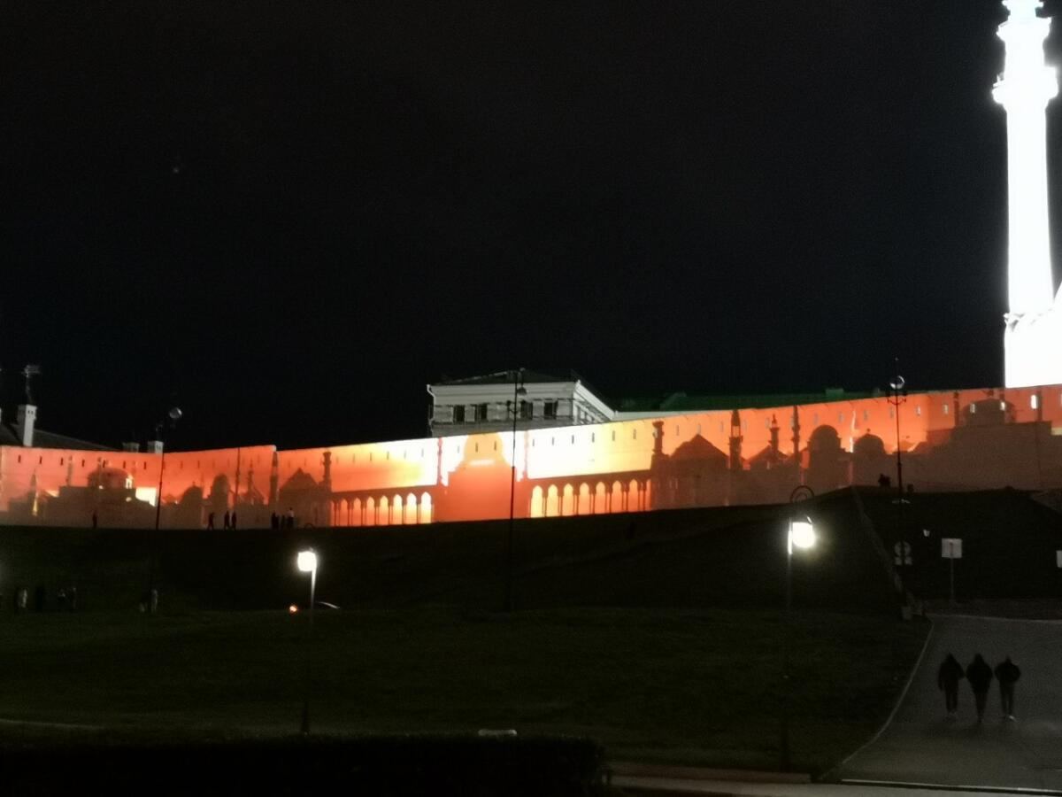 Казан Кремле диварларында уникаль виртуаль тамаша (ФОТОРЕПОРТАЖ)