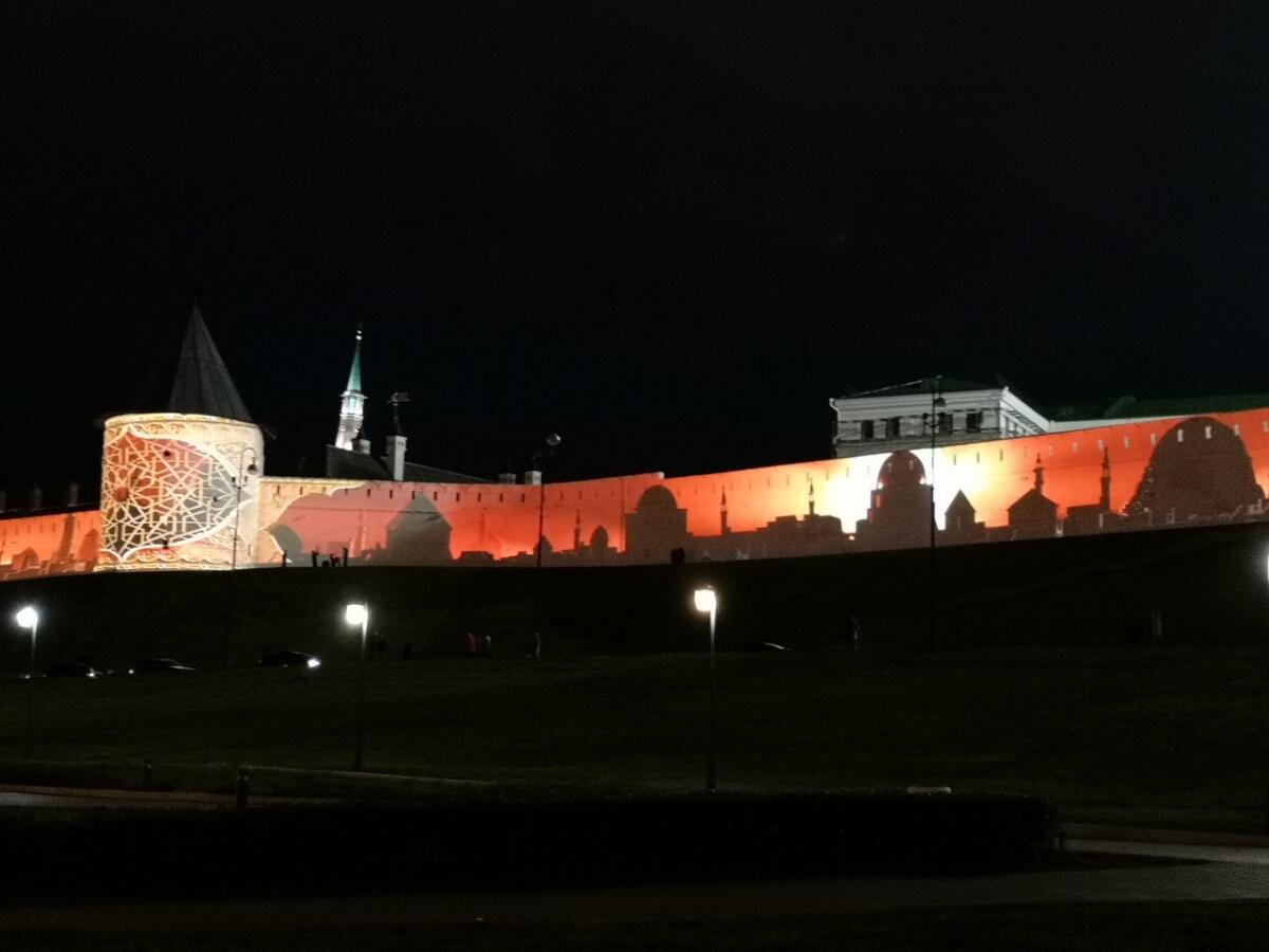 Казан Кремле диварларында уникаль виртуаль тамаша (ФОТОРЕПОРТАЖ)