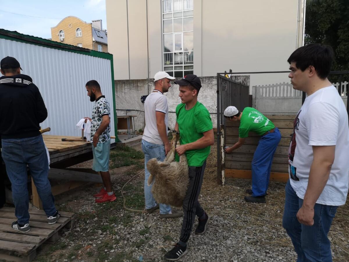 Мәрҗани мәчетендә узган Корбан гаетеннән ФОТОРЕПОРТАЖ