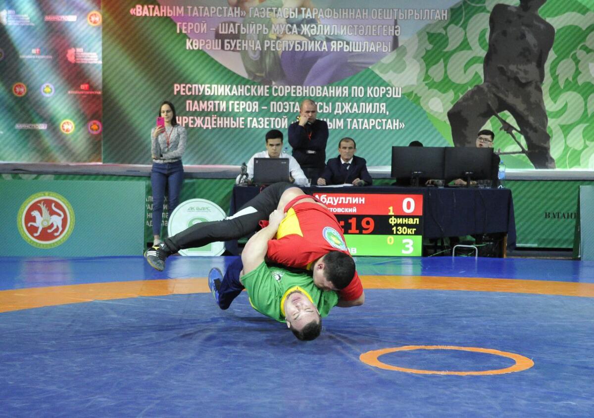 Муса Җәлил истәлегенә көрәш турнирының ФИНАЛ УЕННАРЫННАН ФОТОРЕПОРТАЖ