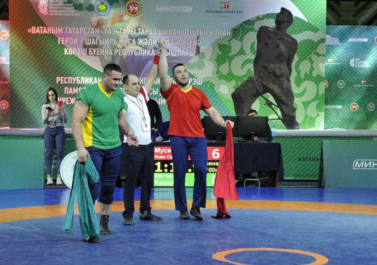 Муса Җәлил истәлегенә көрәш турнирының ФИНАЛ УЕННАРЫННАН ФОТОРЕПОРТАЖ