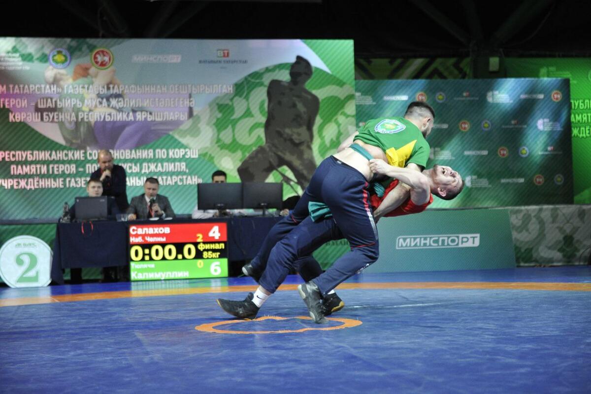 Муса Җәлил истәлегенә көрәш турнирының ФИНАЛ УЕННАРЫННАН ФОТОРЕПОРТАЖ