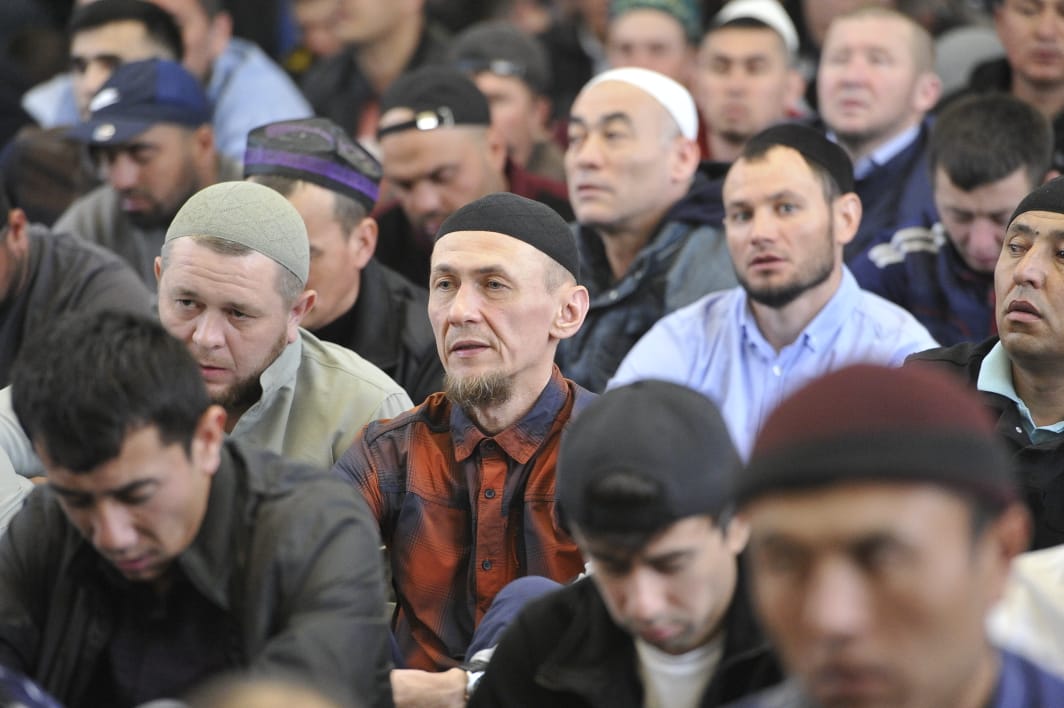 "Ярдәм" мәчетендәге Ураза гаетеннән ФОТОРЕПОРТАЖ