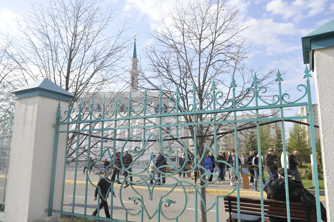 "Ярдәм" мәчетендәге Ураза гаетеннән ФОТОРЕПОРТАЖ