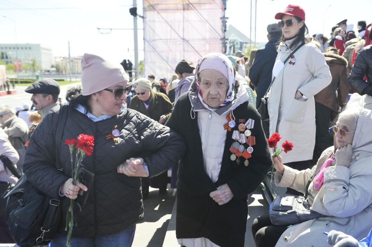 Казанда узган Җиңү бәйрәменнән ФОТОРЕПОРТАЖ