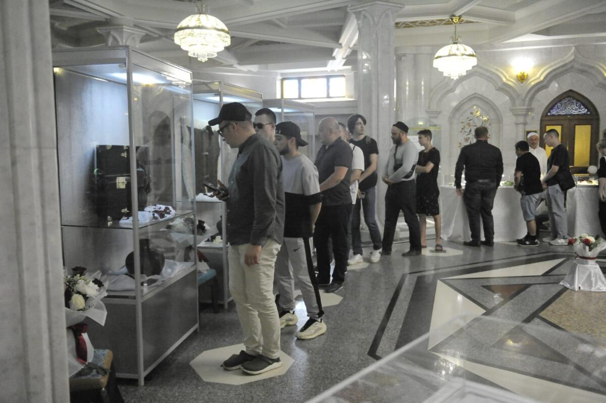 Мөхәммәд пәйгамбәр һәм аның сәхабәләренең ядкәрләре күргәзмәсеннә ФОТОРЕПОРТАЖ