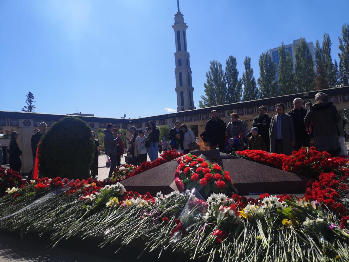 Казанда узган Җиңү бәйрәменнән ФОТОРЕПОРТАЖ