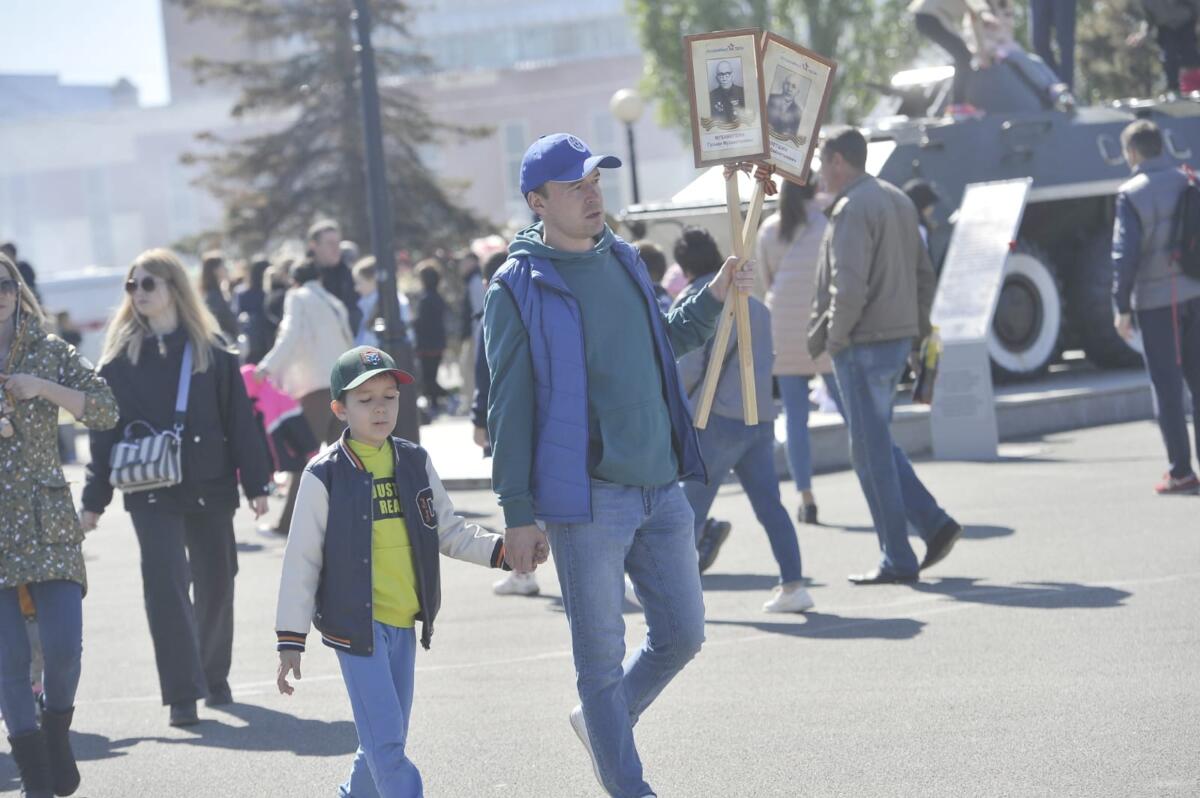 Казанда узган Җиңү бәйрәменнән ФОТОРЕПОРТАЖ