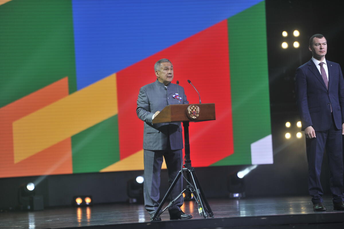 БРИКС уеннарының ачылыш тантанасыннан ФОТОРЕПОРТАЖ