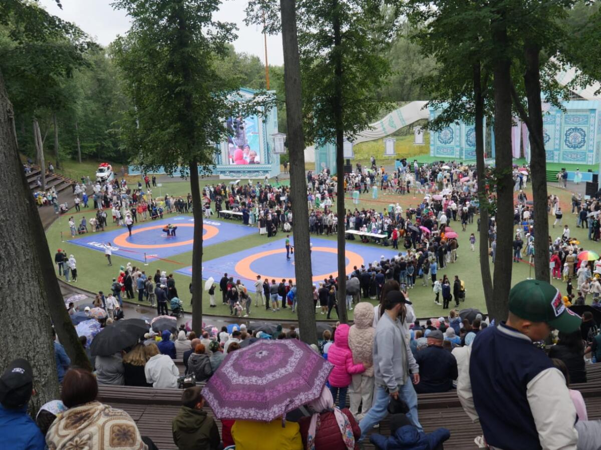 Казанда узган Сабантуй бәйрәменнән ФОТОРЕПОРТАЖ