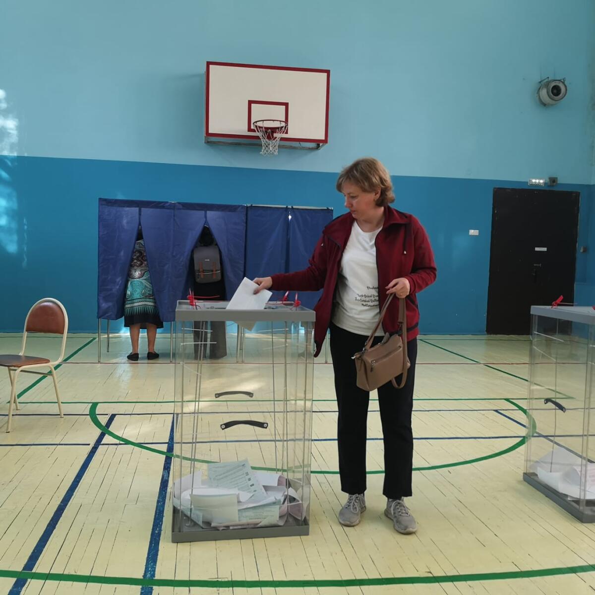 Сайлау участокларыннан ФОТОРЕПОРТАЖ