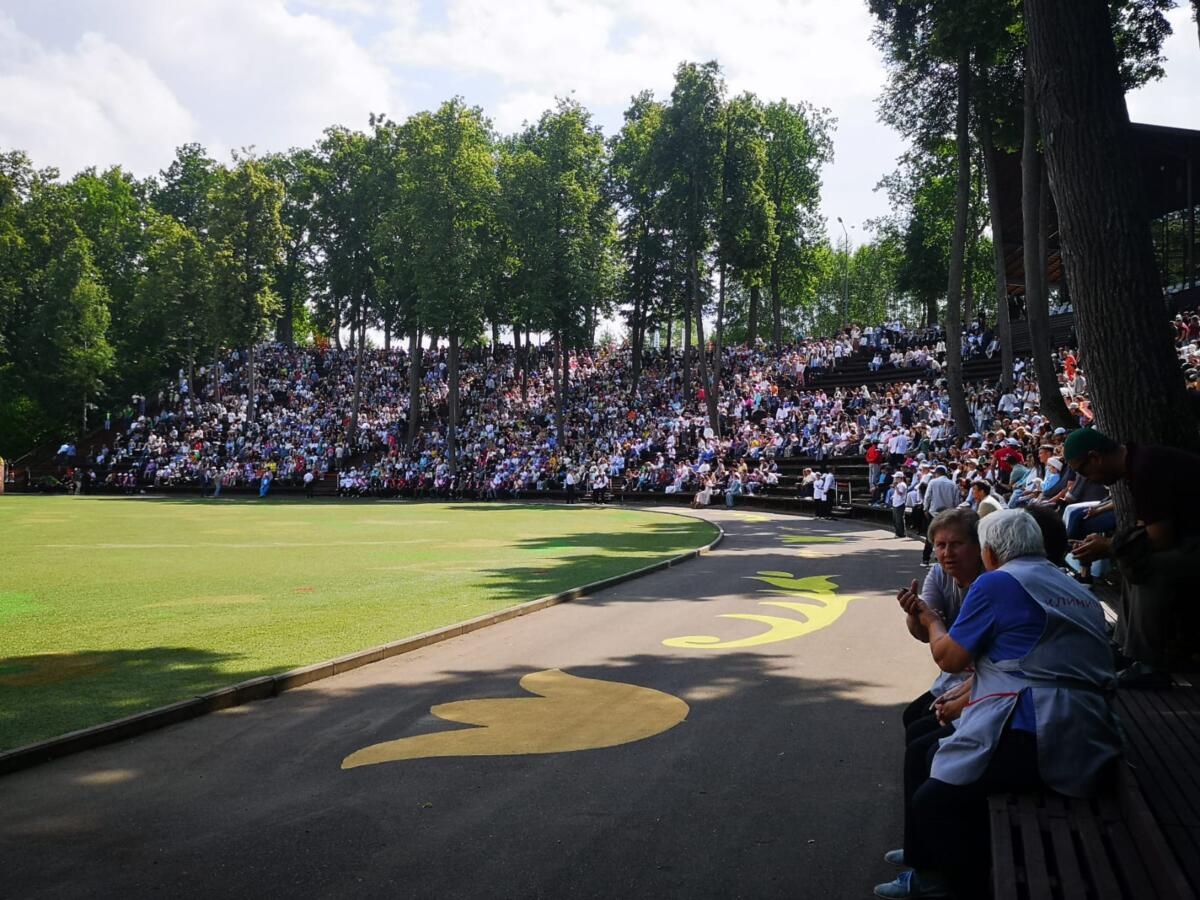 Казанның Тынычлык бистәсендәге Каенлыкта узган Сабан туеннан ФОТОРЕПОРТАЖ