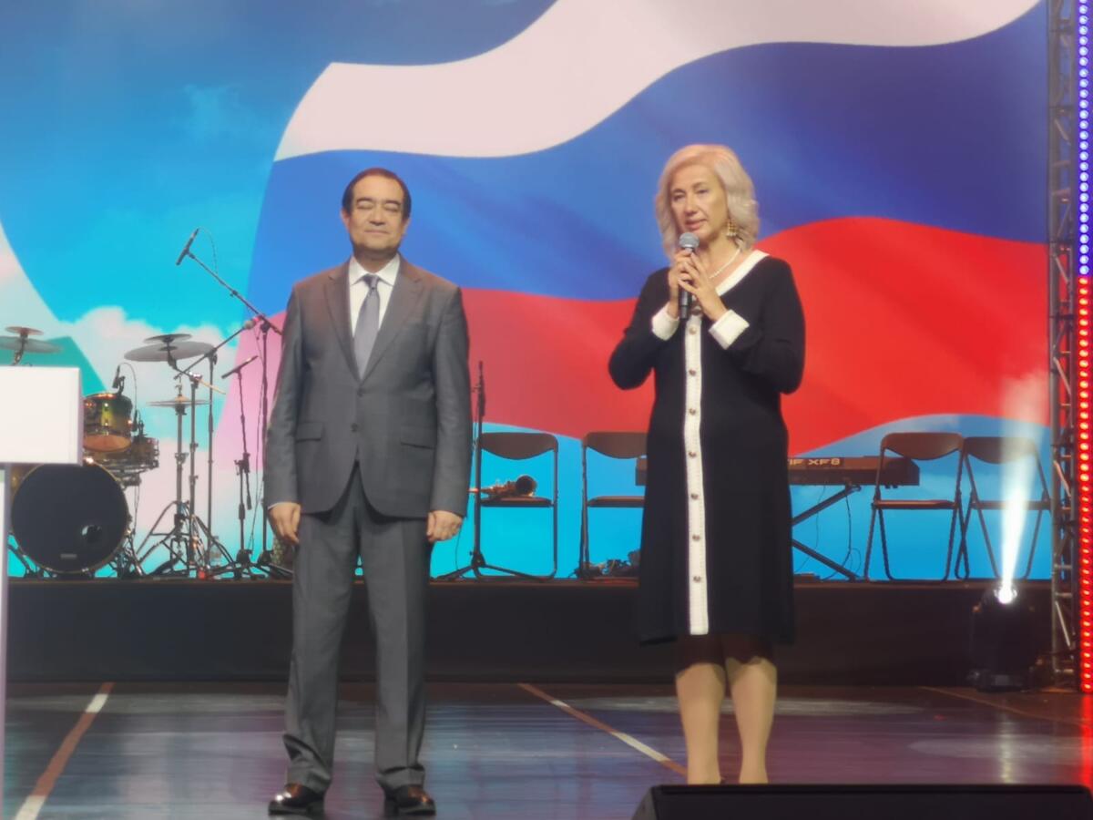 Таҗикстан Республикасы мәдәнияте көннәренә багышланган концерттан ФОТОРЕПОРТАЖ