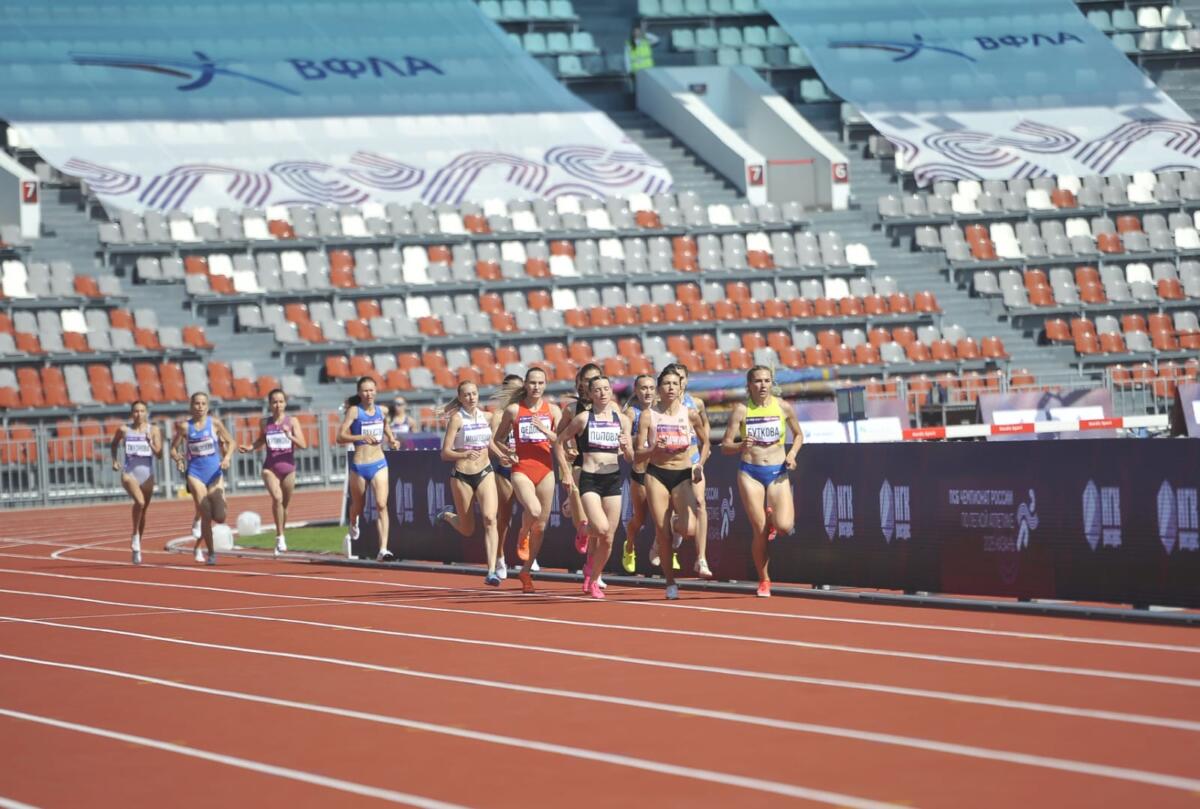 Казанда узучы җиңел атлетика буенча Россия чемпионатыннан ФОТОРЕПОРТАЖ