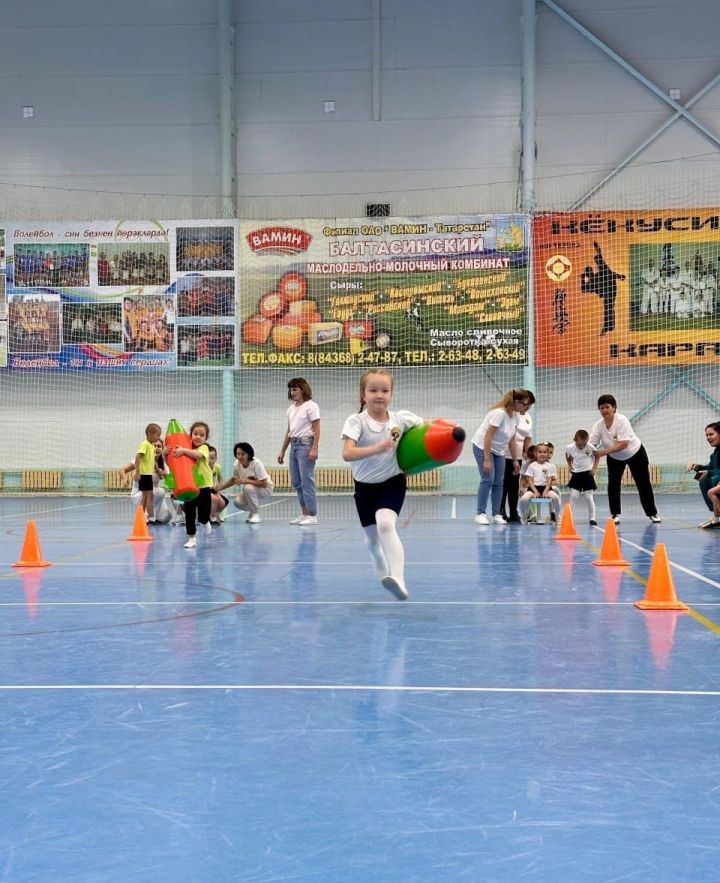 Бакча балалары өчен спартакиада булды