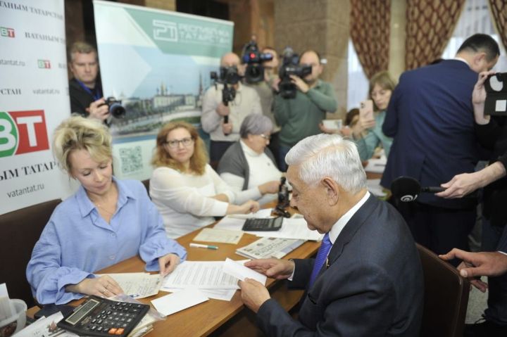 Фәрит Мөхәммәтшин «Ватаным Татарстан»га язылды