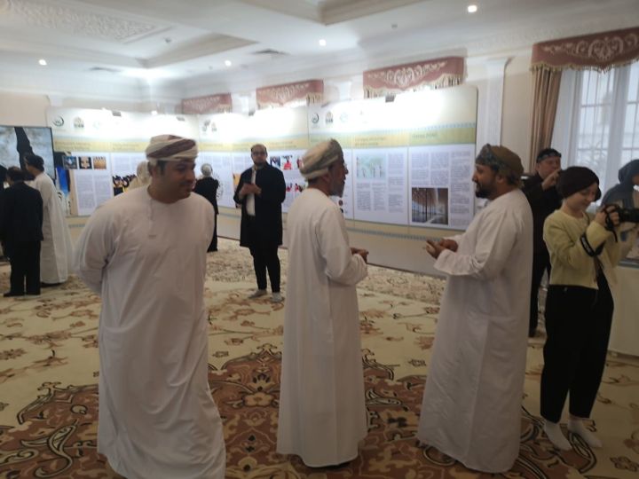 Мәрҗани мәчетендә Оман Солтанатлыгының мирасына багышланган халыкара күргәзмә ачылды