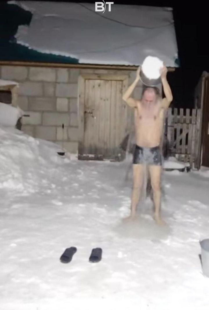 Кышын су коенучы Фаил Гафиатуллин: «Дүрт ел инде бер дару да эчкән юк»