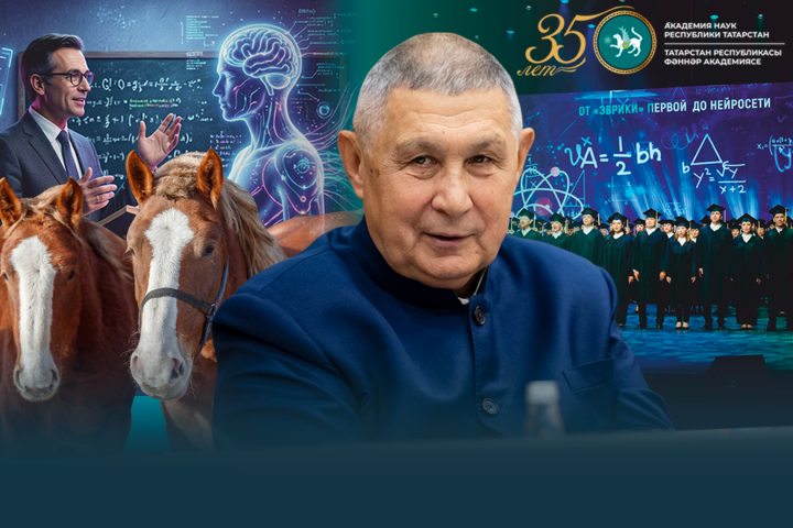 Үткән белән киләчәк арасында: Татарстан Фәннәр академиясе оешуга 35 ел тулды