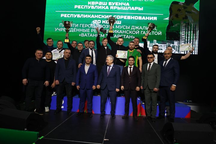 Муса Җәлил истәлегенә «ВТ» гамәлгә куйган көрәш турнирының икенче көне