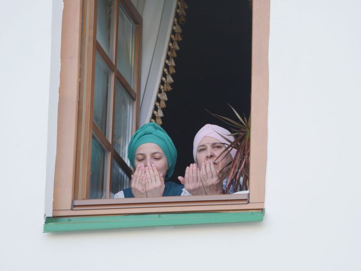 Казанның «Әл-Мәрҗани» мәчетендә Гает намазы укылды (ФОТОРЕПОРТАЖ)