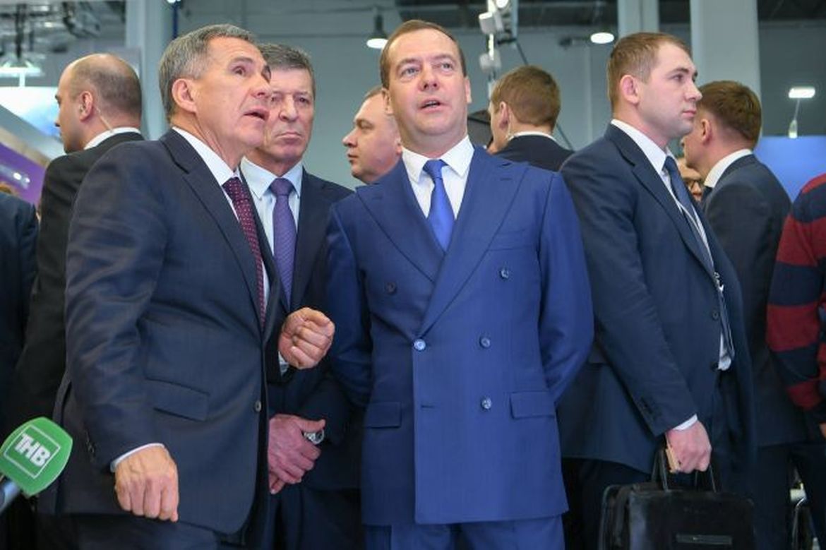 Дмитрий Медведев Казанга эш сәфәре белән килде