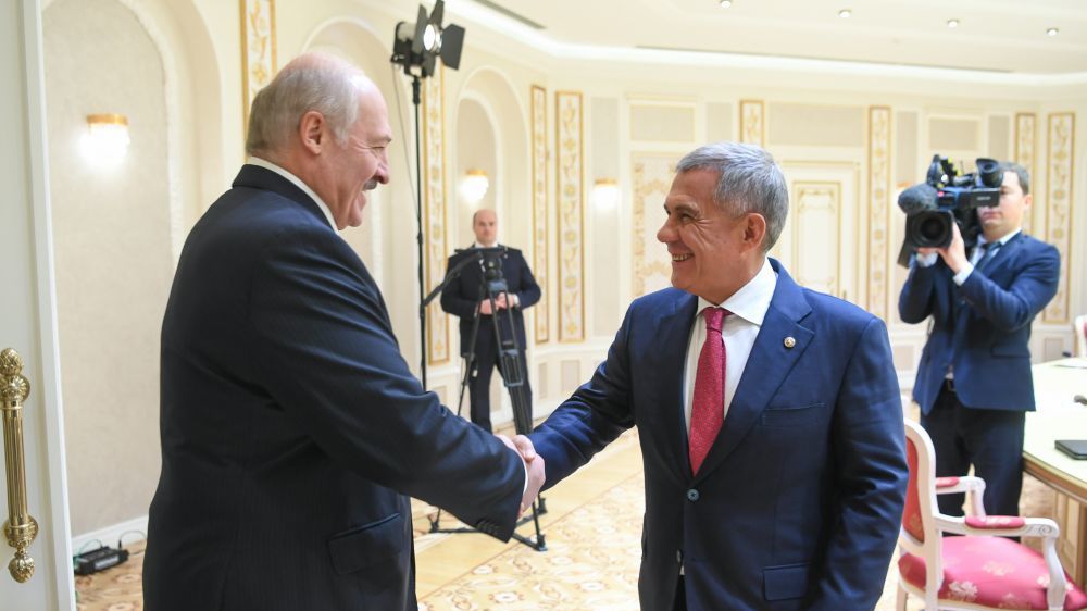 Лукашенко: Россия төбәкләре Беларусь белән Татарстан кебек хезмәттәшлек итә ала