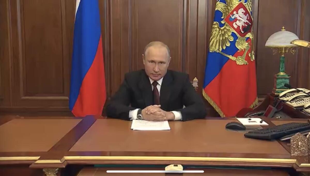 Владимир Путин: «Берәү дә, беркайчан да бәладә ялгыз калмас. Бөтен Россия ярдәмгә килер»