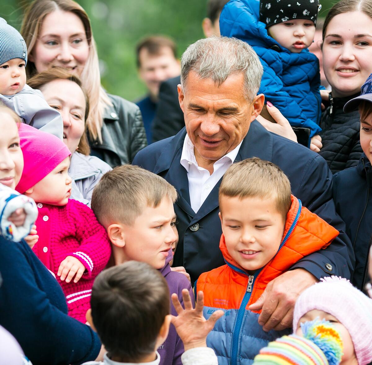 Рөстәм Миңнеханов турында балалар: «Әти кебек Президент абый»