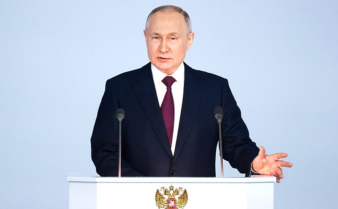 Владимир Путин: «Дөреслек безнең якта!»